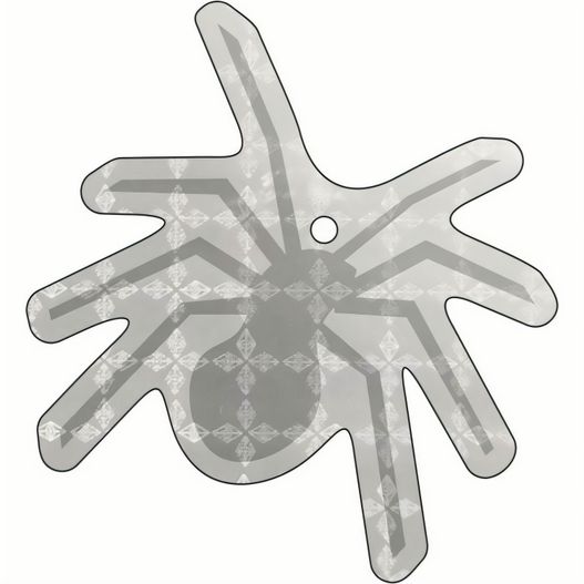 eine spinne mit einer spinne auf dem rücken Anhänger A-14 Spinne 2 60 x 66 mm (Bild 1)