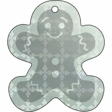 Anhänger A-16 Lebkuchenmann 46 x 53 mm