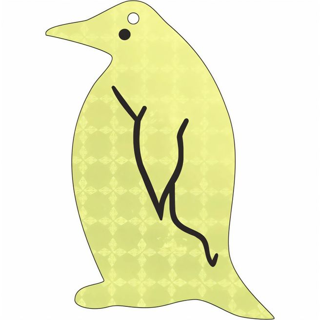 Anhänger A-9 Pinguin 85 x 42 mm