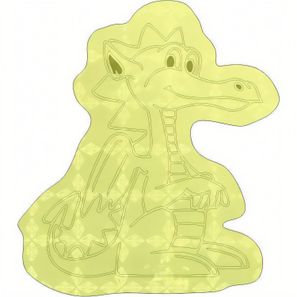 Sticker S-12 Drache 52 x 57 mm