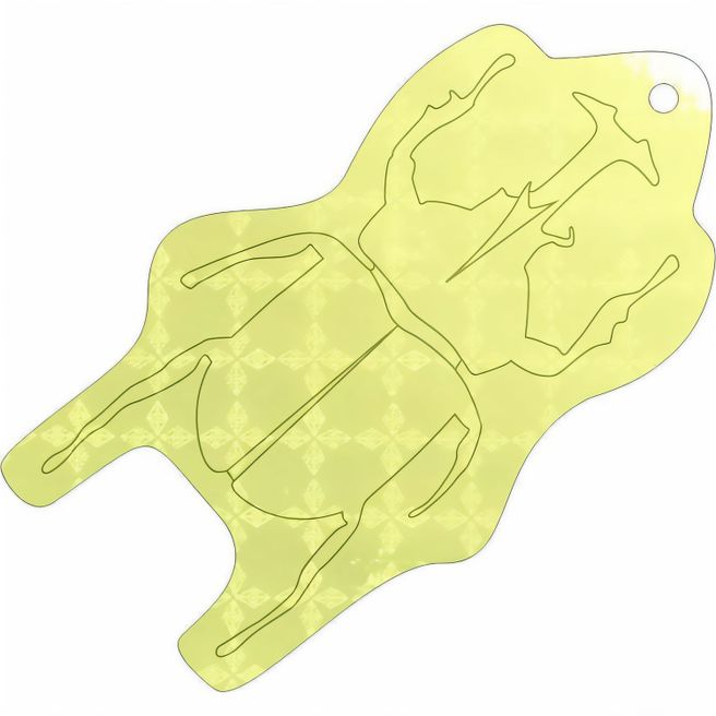 Anhänger A-12 Hornkäfer 78 x 68 mm