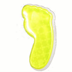 Sticker S-13 Fuß 46 x 75 mm