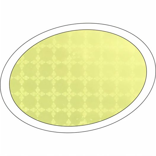 Sticker S-8 Oval 80 x 56 mm (Bild 1)