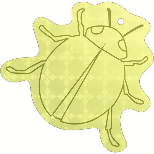 Anhänger A-10 Marienkäfer 64 x 63 mm (Bild 1)