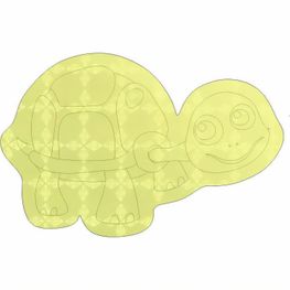 Produktabbildung Sticker S-15 Schildkröte 66 x 58 mm Sticker S-15 Schildkröte 66 x 58 mm