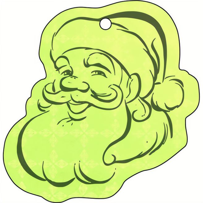 Produktabbildung Anhänger A-16 Weihnachtsmannkopf 51 x 53 mm Anhänger A-16 Weihnachtsmannkopf 51 x 53 mm