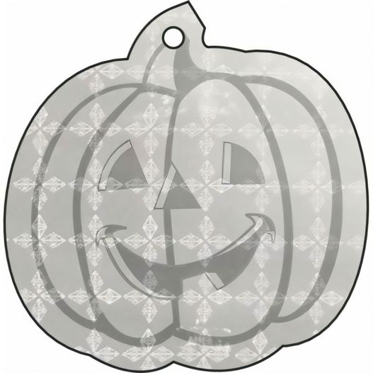 Anhänger A-16 Kürbis 53 x 54 mm (Bild 1)