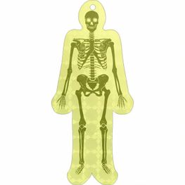 Anhänger A-10 Skelett 45 x 102 mm