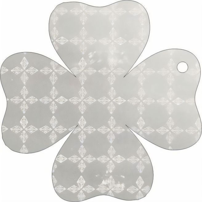 Anhänger A-13 Kleeblatt 56 x 56 mm