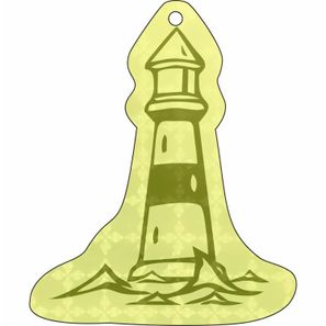 Anhänger A-14 Leuchtturm 58 x 71 mm