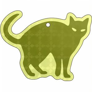 Anhänger A-13 Katze 51 x 67 mm