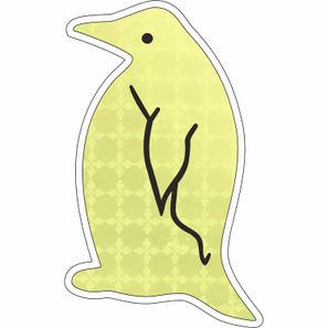 Sticker S-8 Pinguin 85 x 42 mm
