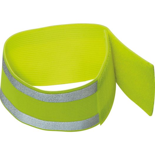 ein gelber reflektierender sicherheitsgurt Reflektor Armband Gent (Bild 1)