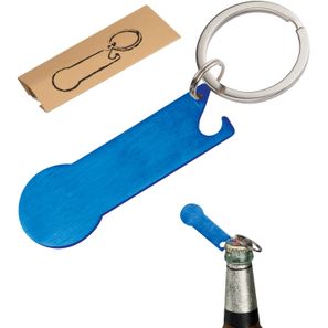 Schlüsselanhänger mit Einkaufschip Stickit