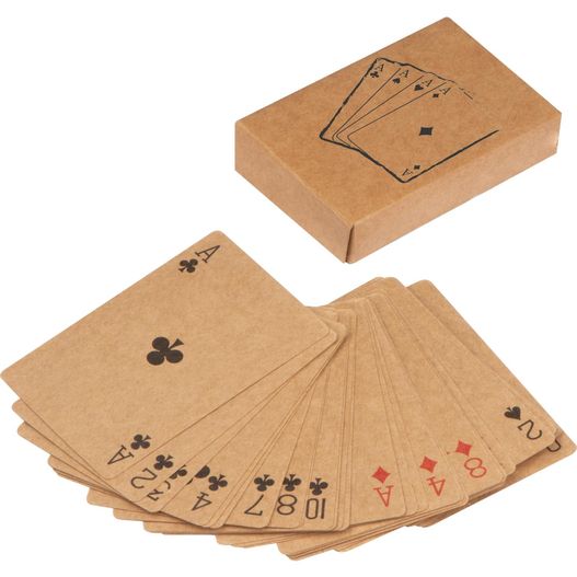 eine schachtel mit spielkarten im inneren Spielkarten Newcastle (Bild 1)