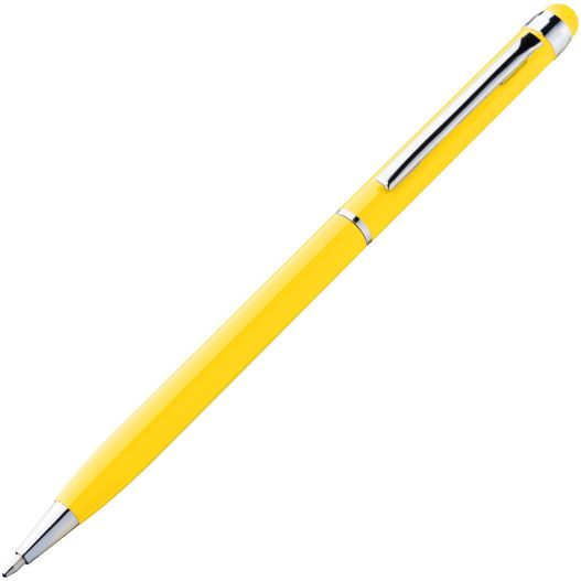gelber stift mit schwarzer spitze Metall Kugelschreiber New Orleans (Bild 1)