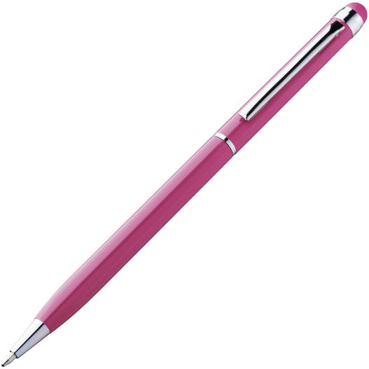 ein rosa stift mit einer silbernen spitze Metall Kugelschreiber New Orleans (Bild 1)
