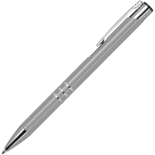 ein stift mit einem metallkörper und einer silberspitze Metall Kugelschreiber Las Palmas (Bild 1)