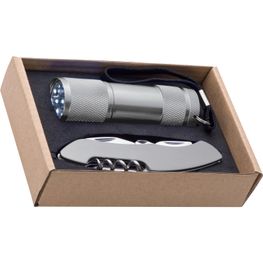 Produktabbildung Set Taschenlampe & Taschenmesser Dover Set Taschenlampe & Taschenmesser Dover