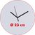 Wanduhr mit Allover Ziffernblatt Venice (Bild 2)