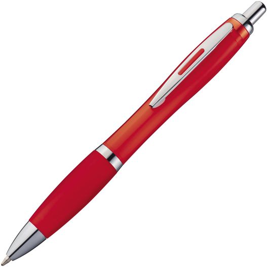 ein roter stift mit silberner spitze Kugelschreiber Moscow (Bild 1)