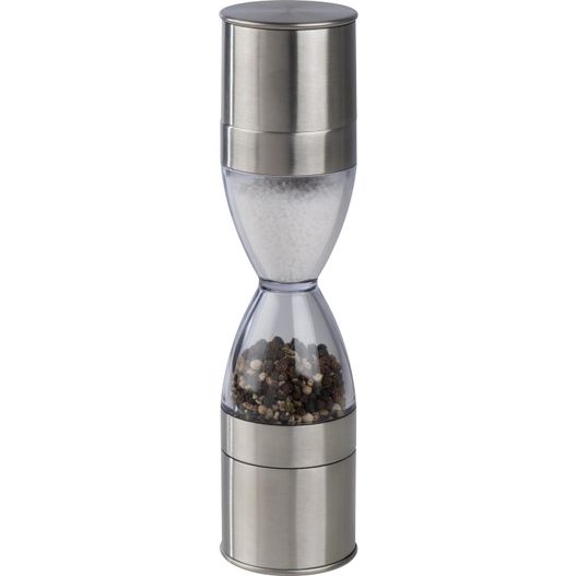 eine pfeffermühle mit einem glasglas auf der oberseite Salz- / Pfeffermühle Rom (Bild 1)
