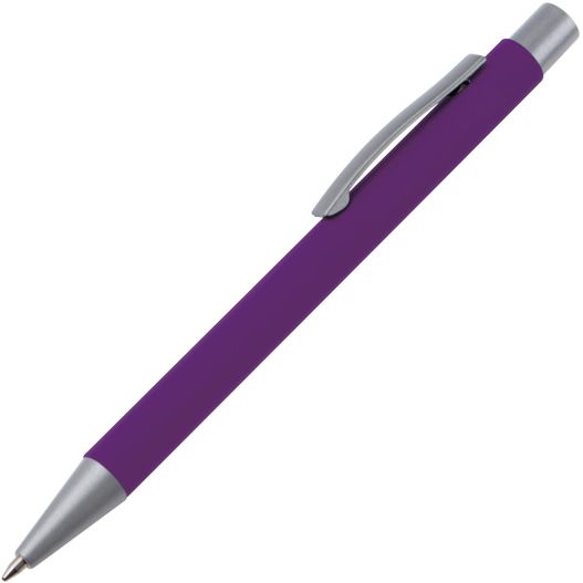ein violetter stift mit silberner spitze Metall Kugelschreiber Abu Dhabi (Bild 1)