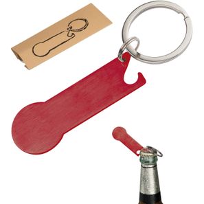 Schlüsselanhänger mit Einkaufschip Stickit