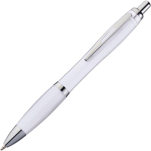 ein stift mit einer metallspitze und einem weißen körper Kugelschreiber Moscow (Bild 1)