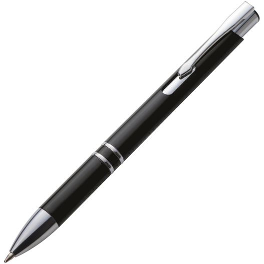 ein stift mit schwarzem körper und silber Kugelschreiber Baltimore (Bild 1)