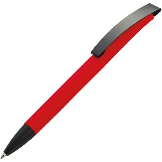 ein roter stift mit schwarzer spitze Kugelschreiber Brescia (Bild 1)