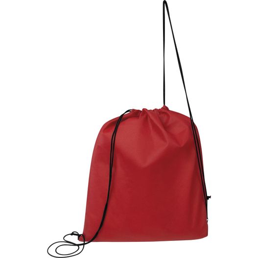 eine rote tasche mit einer schwarzen saite Non Woven Sportbeutel Seoul (Bild 1)