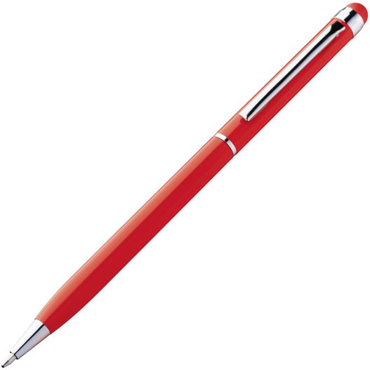 ein roter stift mit silberner spitze Metall Kugelschreiber New Orleans (Bild 1)