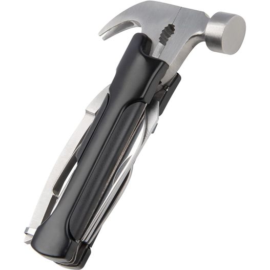 ein hammer mit einem werkzeug darin auf einem weißen hintergrund Multifunktionswerkzeug Peer (Bild 1)