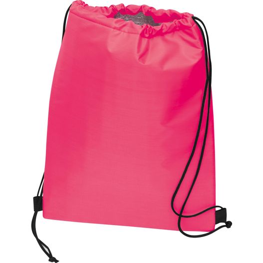 eine helle pinke rucksacktasche mit einem kommode 2in1 Kühltasche/Sportbeutel Oria (Bild 1)