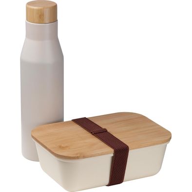 Set Lunchbox mit Edelstahlflasche Toronto