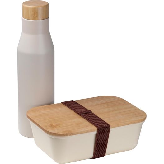 Set Lunchbox mit Edelstahlflasche Toronto (Bild 1)