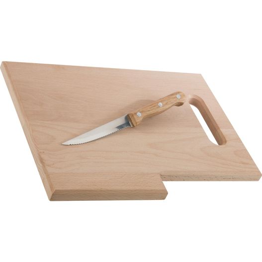 Holzbrett mit Messer Lizzano (Bild 1)