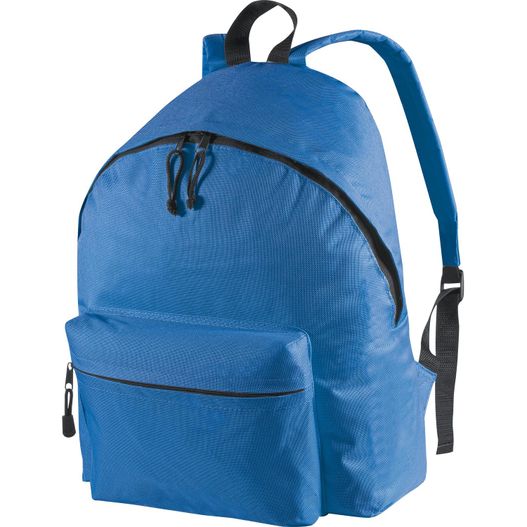 ein blauer rucksack mit reißverschlusstasche Rucksack Cadiz (Bild 1)