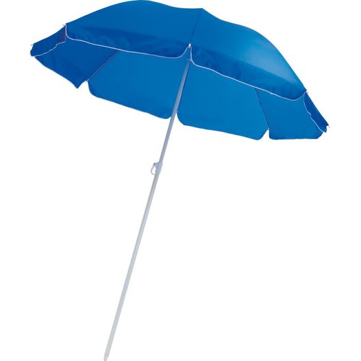 blauer regenschirm mit weißem pol Strandschirm Fort Lauderdale (Bild 1)