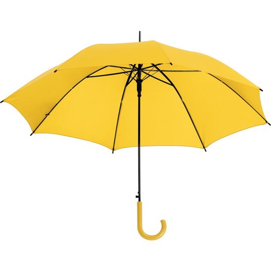 gelber regenschirm mit schwarzem griff XL Automatikschirm Limoges (Bild 1)