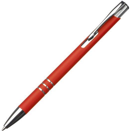 ein roter stift mit silberner spitze Metall Kugelschreiber New Jersey (Bild 1)