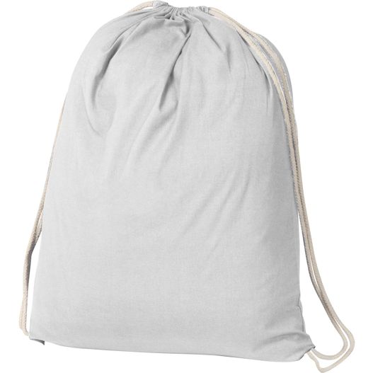 eine schubladentasche mit einem schubladensack auf der vorderseite Baumwollgymbag Budapest (Bild 1)