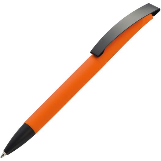 ein stift mit einer schwarzen spitze und orangen körper Kugelschreiber Brescia (Bild 1)