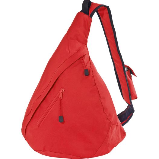 eine rote slingtasche mit einem reißverschluss schultergurt Citybag Córdoba (Bild 1)