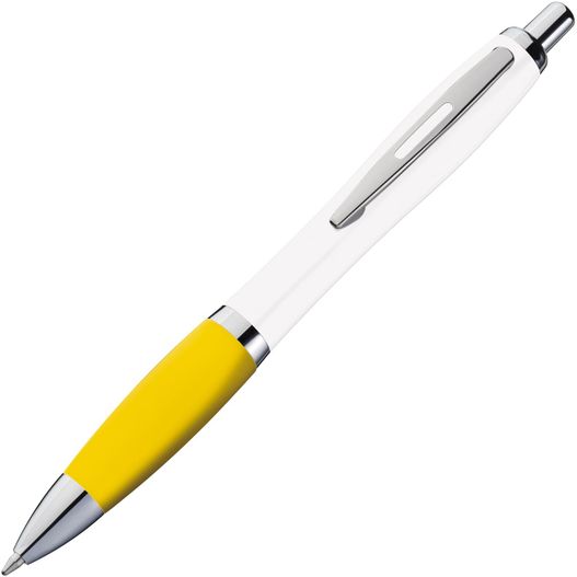 ein stift mit gelber spitze und einer silbernen spitze Kugelschreiber Kaliningrad (Bild 1)