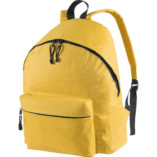 gelber rucksack mit schwarzem reißverschluss Rucksack Cadiz (Bild 1)