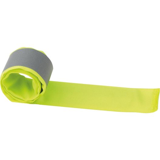 gelbes und graues band mit schwarzem streifen Schnapparmband Vester (Bild 1)