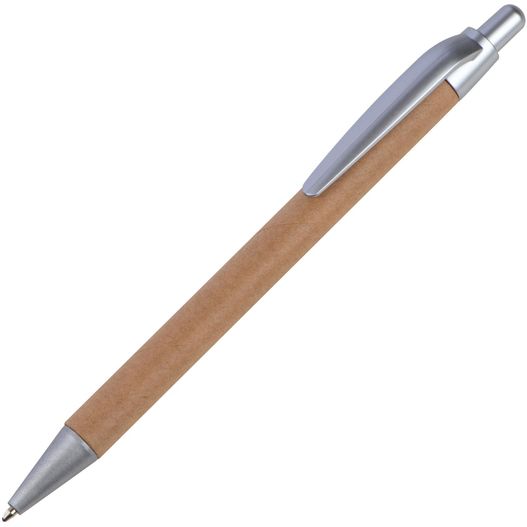 ein stift mit holzfass und metallspitze Papp Kugelschreiber Blackpool (Bild 1)