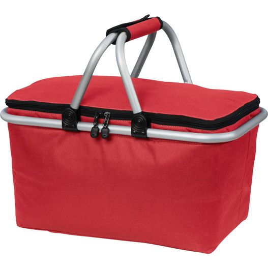 ein roter picknickkorb mit griffen Einkaufskorb mit Kühlfunktion Laval (Bild 1)